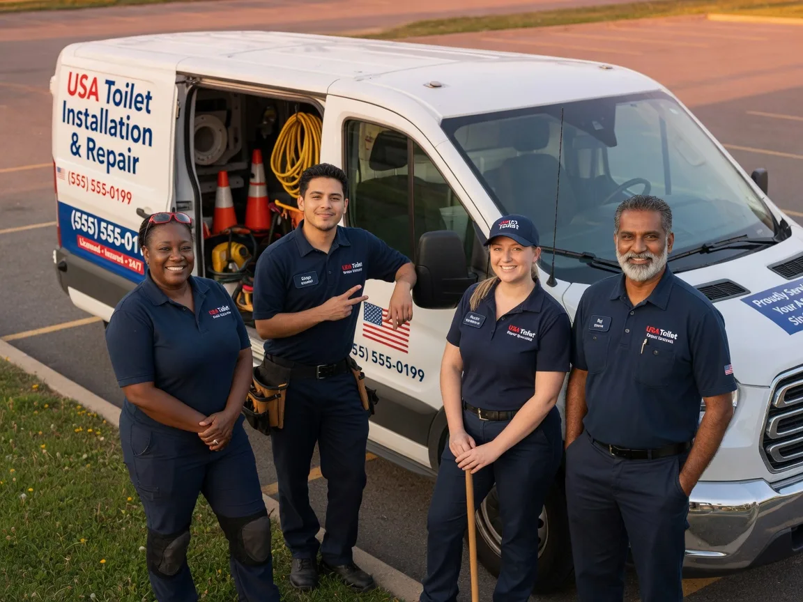 Toilet Installation company in Oak Ridge, LA